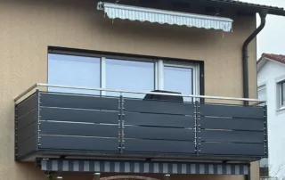 Renovierung Balkongeländer