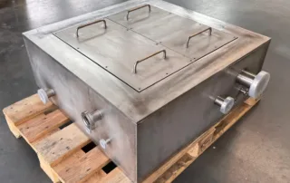 Chromstahl Vakuumbehälter