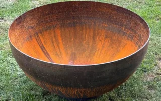 Feuerschale Halbkugel