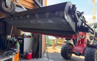 Reparatur Kehrmaschine