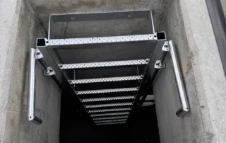 Sonderanfertigung Schachtleiter