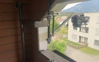 Schwenkkran für Balkon