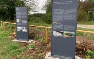 Gedenktafeln KZ-Friedhof Hurlach